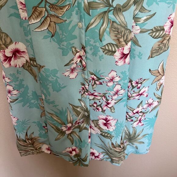 Amanda Lane Floral Print Keyhole Front Maxi Dress - Picture 3 of 6